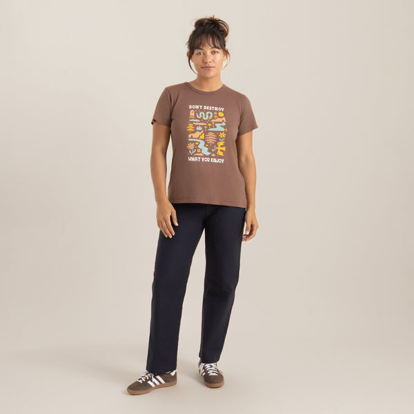 roark Enjoy Everyday Premium Tee - Saddle | Roark