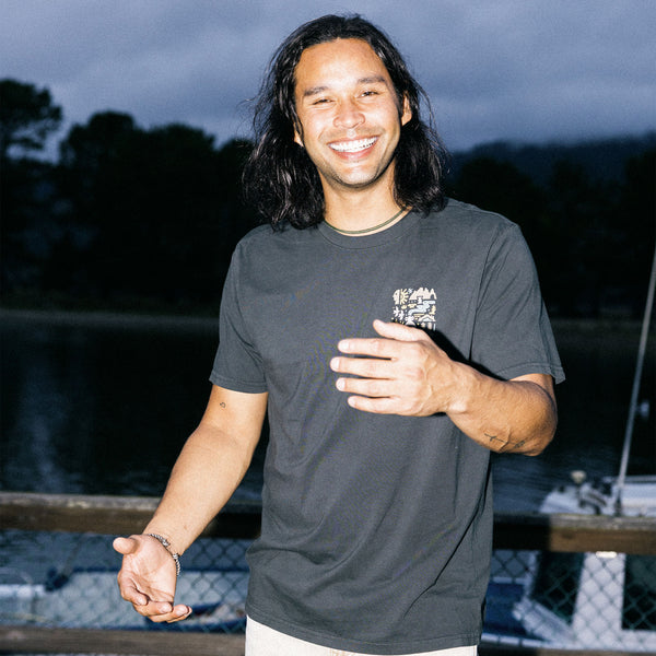 Roark Enjoy Premium Tee In Black