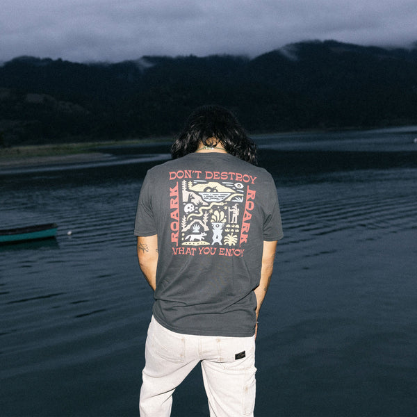 Roark Enjoy Premium Tee In Black