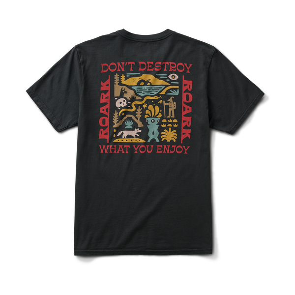 roark Enjoy Premium Tee in Black