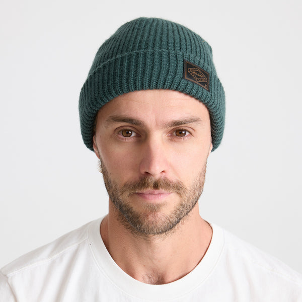 Roark Fisherman Beanie In Dark Forest