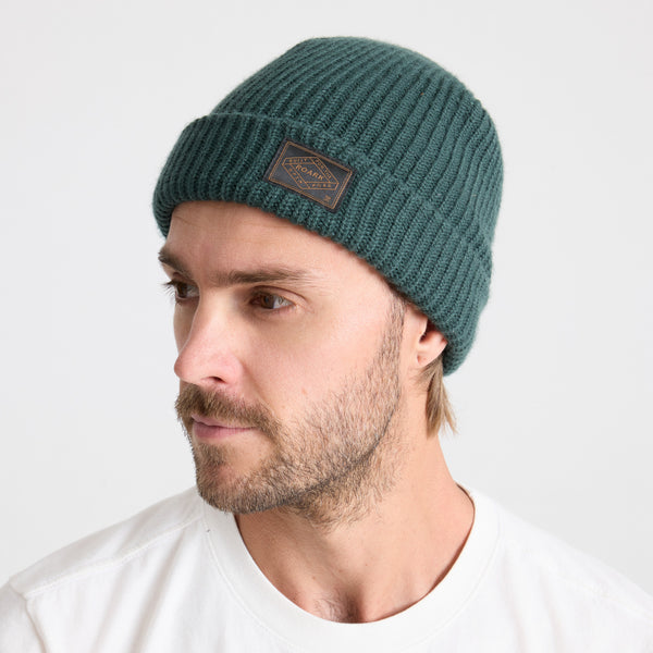 Roark Fisherman Beanie In Dark Forest