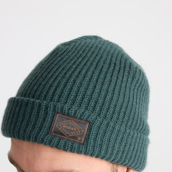 Roark Fisherman Beanie In Dark Forest
