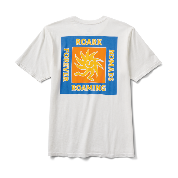 roark Forever Roaming Premium Tee in Off White