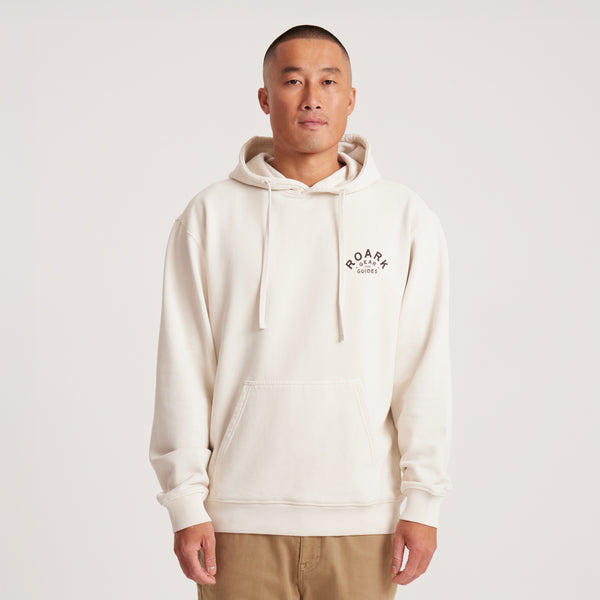 Roark Gear And Guides Hoodie In Bone