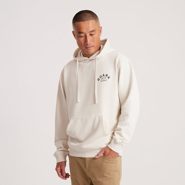 Roark Gear And Guides Hoodie In Bone