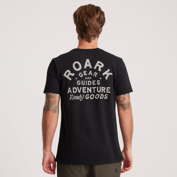 Roark Gear & Guides Premium Tee In Black