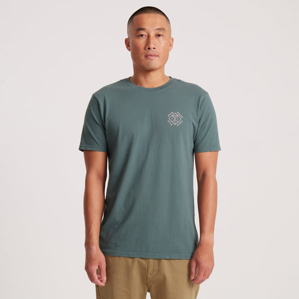 Roark Ghostrider Premium Tee In Forest