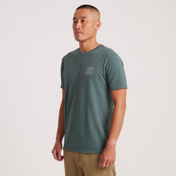 Roark Ghostrider Premium Tee In Forest