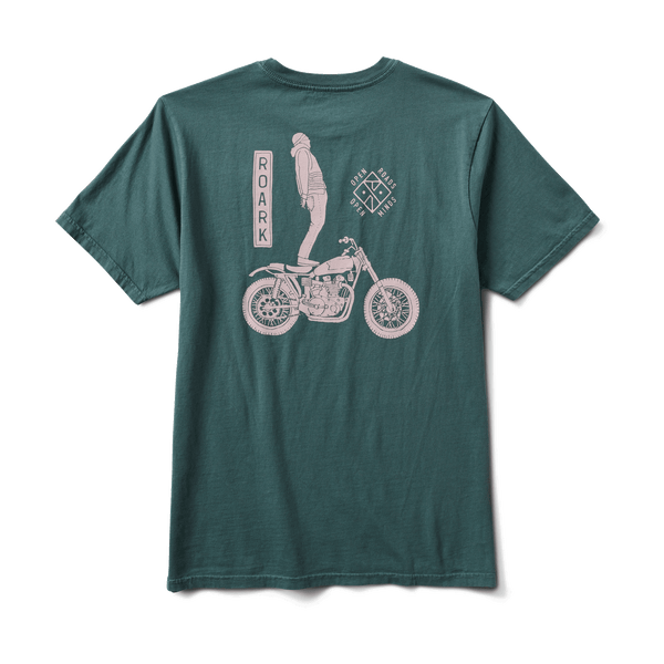roark Ghostrider Premium Tee in Forest