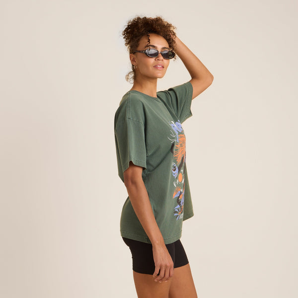 Roark Gnarway Oversized Premium Tee - Tundra | Roark