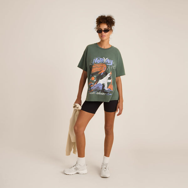 roark Gnarway Oversized Premium Tee - Tundra | Roark