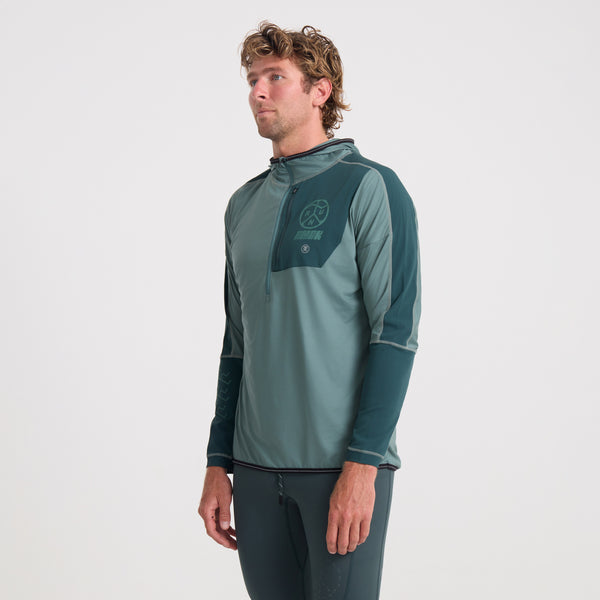 Roark Grinnell Active Hoodie In Dark Forest