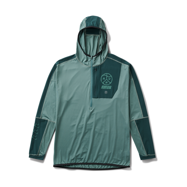 roark Grinnell Active Hoodie in Dark Forest