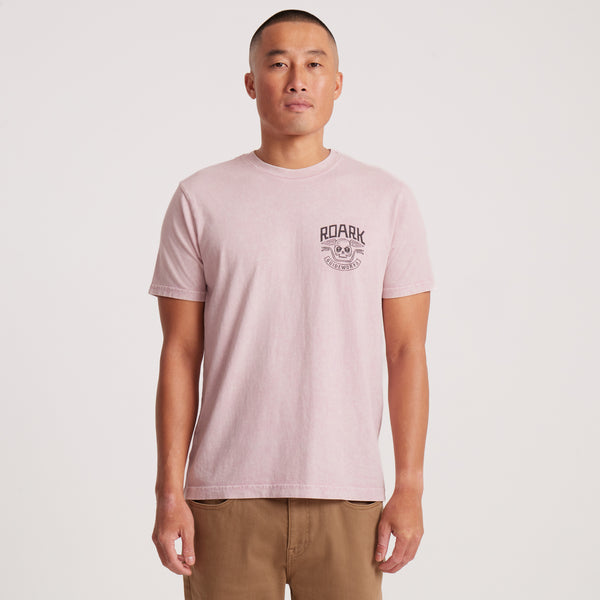 Roark Guideworks Premium Tee In Dusty Violet