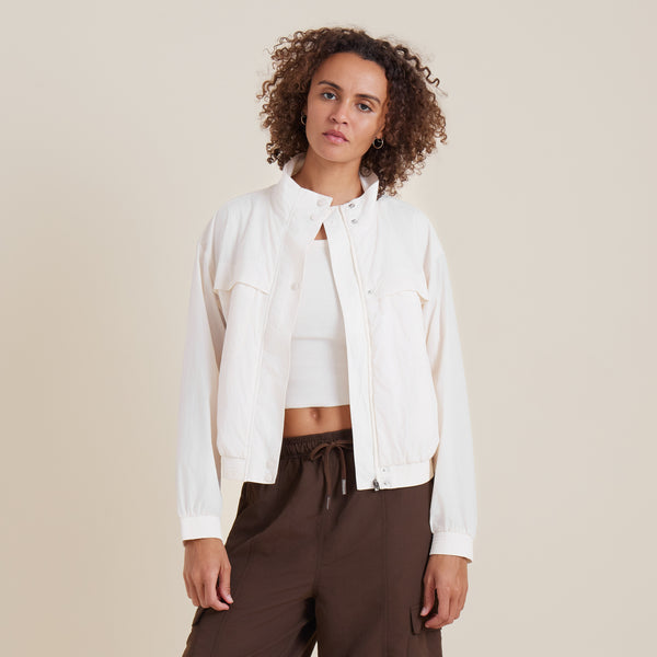 Roark Harbor Jacket In Eggshell