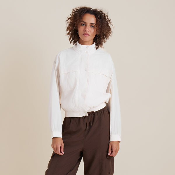 roark Harbor Jacket in Eggshell