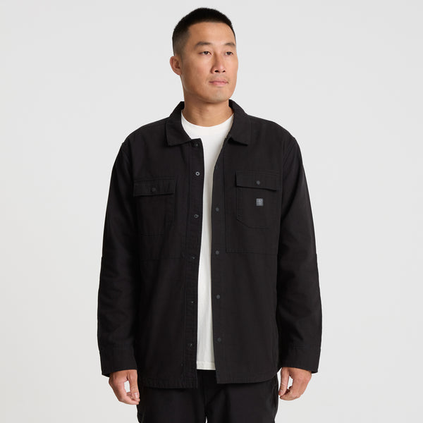 Roark Hebrides Unlined Jacket In Black