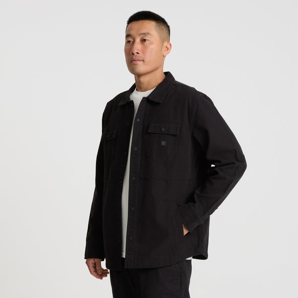 Roark Hebrides Unlined Jacket In Black