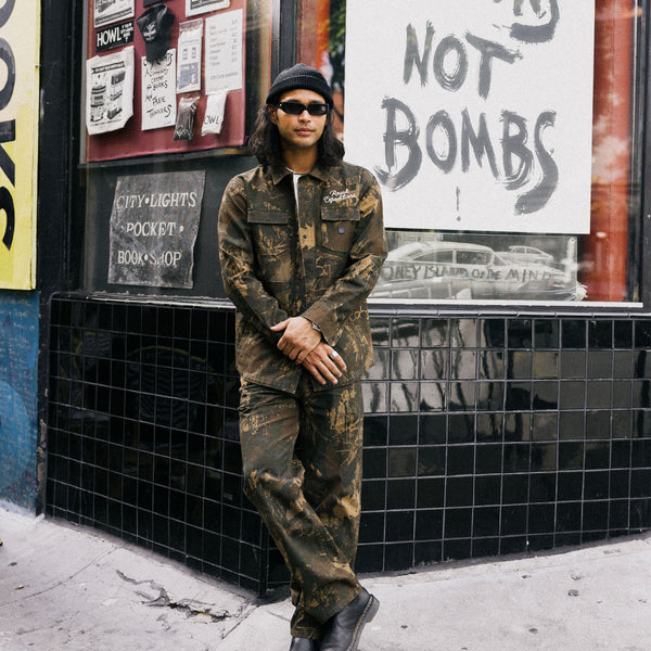 Roark Hebrides Unlined Jacket In Camo
