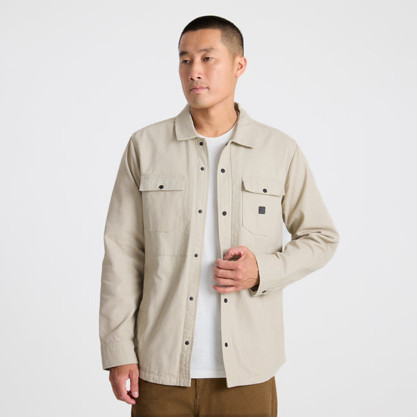 Roark Hebrides Unlined Jacket In Fossil