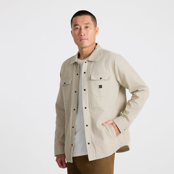 Roark Hebrides Unlined Jacket In Fossil