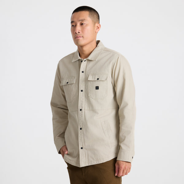 Roark Hebrides Unlined Jacket In Fossil