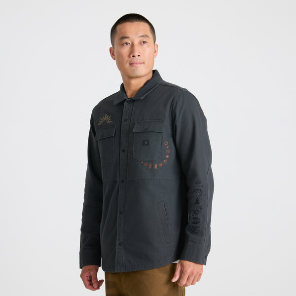 Roark Hebrides Unlined Jacket In Onyx