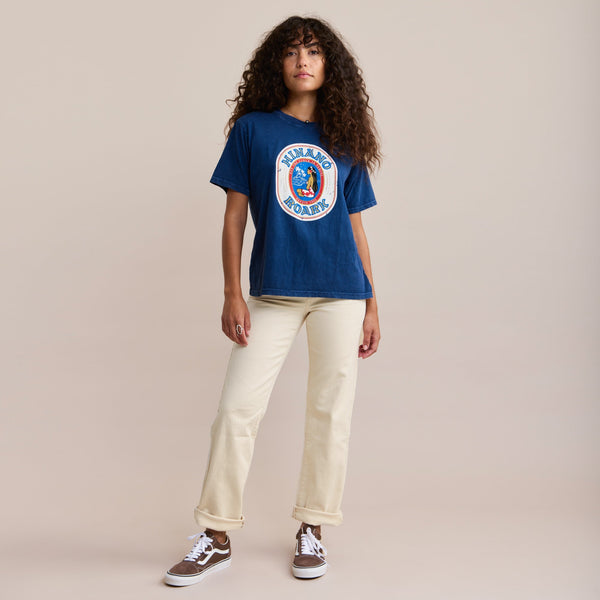 roark Hinano Label Premium Tee - Dark Navy | Roark