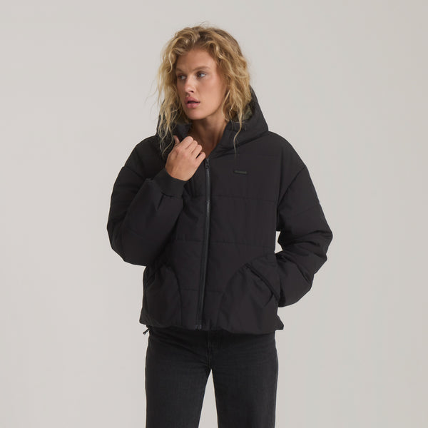 Roark Hokkaido Puffer Jacket In Black