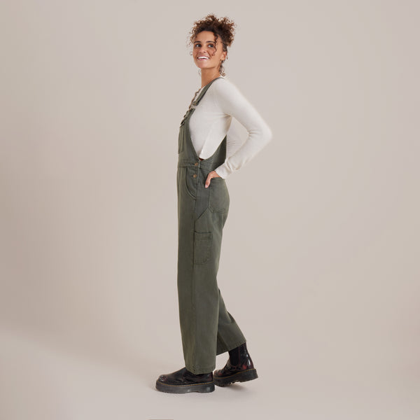 Roark HWY 1 Overall Jumpsuit In Dark Military