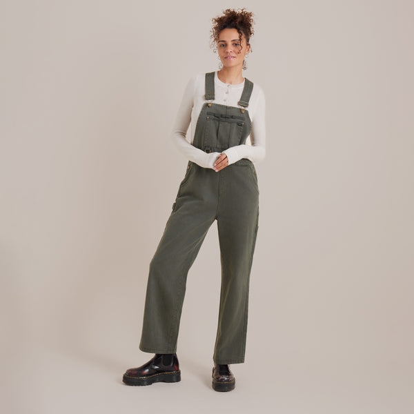 roark HWY 1 Overall Jumpsuit in Dark Military