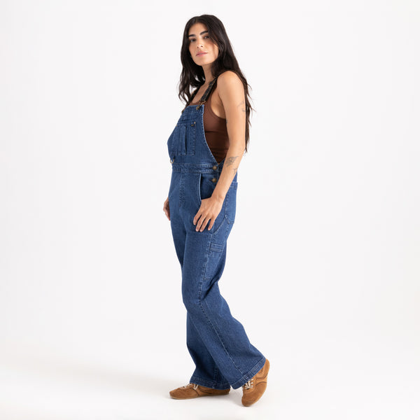 Roark HWY 1 Overall Jumpsuit In Indigo
