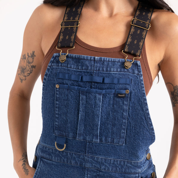 Roark HWY 1 Overall Jumpsuit In Indigo