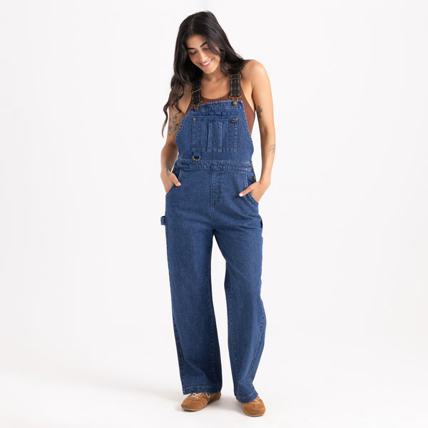 roark HWY 1 Overall Jumpsuit in Indigo