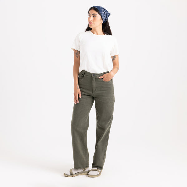 Roark Hwy 1 Pant Denim In Dark Military