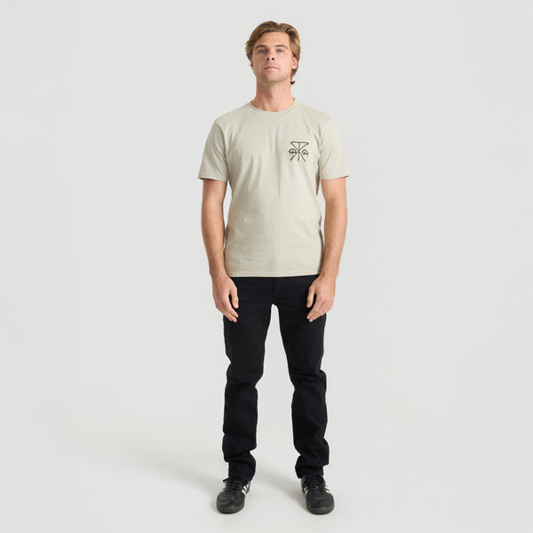 Roark HWY 128 5-Pocket Broken Twill Denim In Black