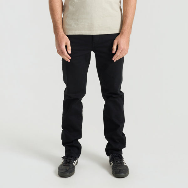 Roark HWY 128 5-Pocket Broken Twill Denim In Black