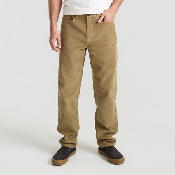 Roark HWY 128 Cord Jeans In Khaki