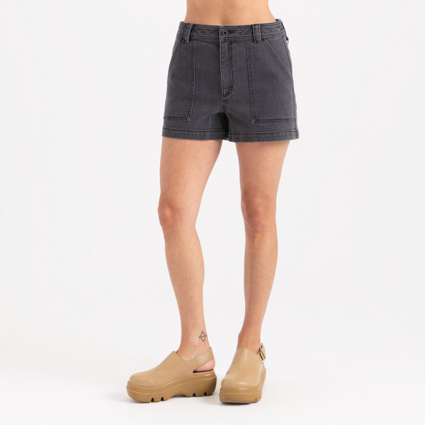 roark HWY Shorts in Faded Black