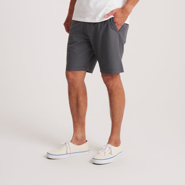 Roark Hytide Hybrid Shorts In Charcoal