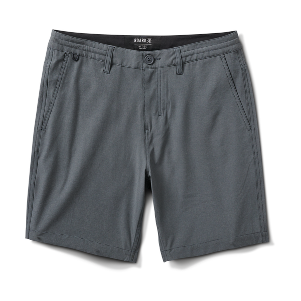 roark Hytide Hybrid Shorts in Charcoal