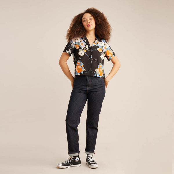 roark Idle Button Up Shirt - Camellia Black | Roark