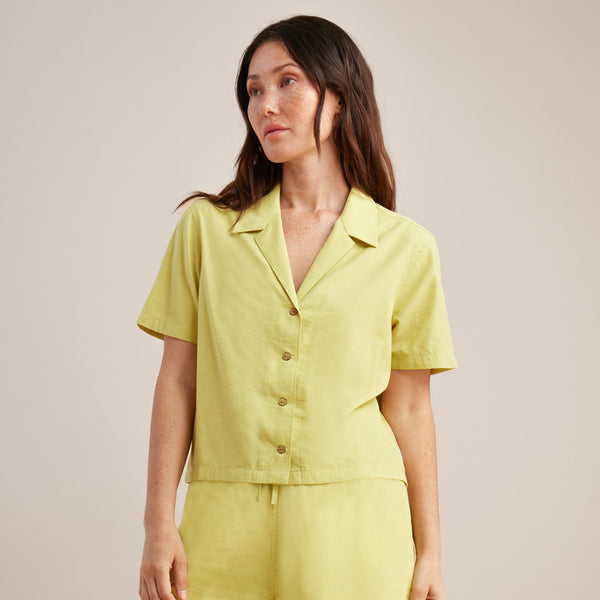 Roark Idle Button Up Shirt - Lime | Roark