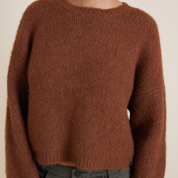 Roark Kos Sweater In Otter