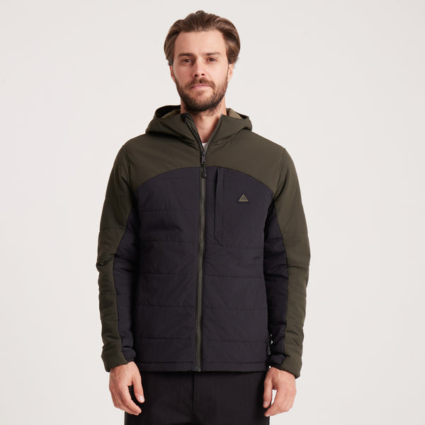 Roark Layover Jacket In Dark Military