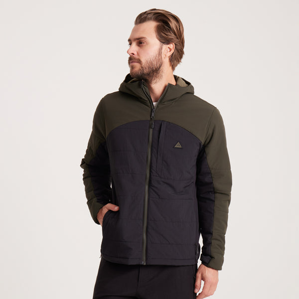 Roark Layover Jacket In Dark Military