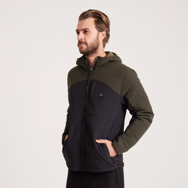Roark Layover Jacket In Dark Military