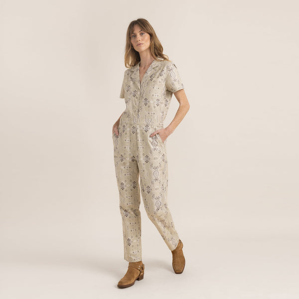roark Layover Jumpsuit - Stone | Roark