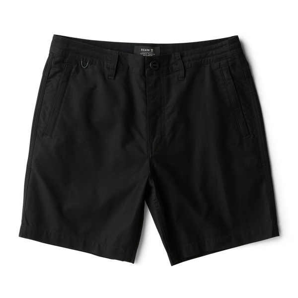 roark Layover Pro Traveler Shorts in Black